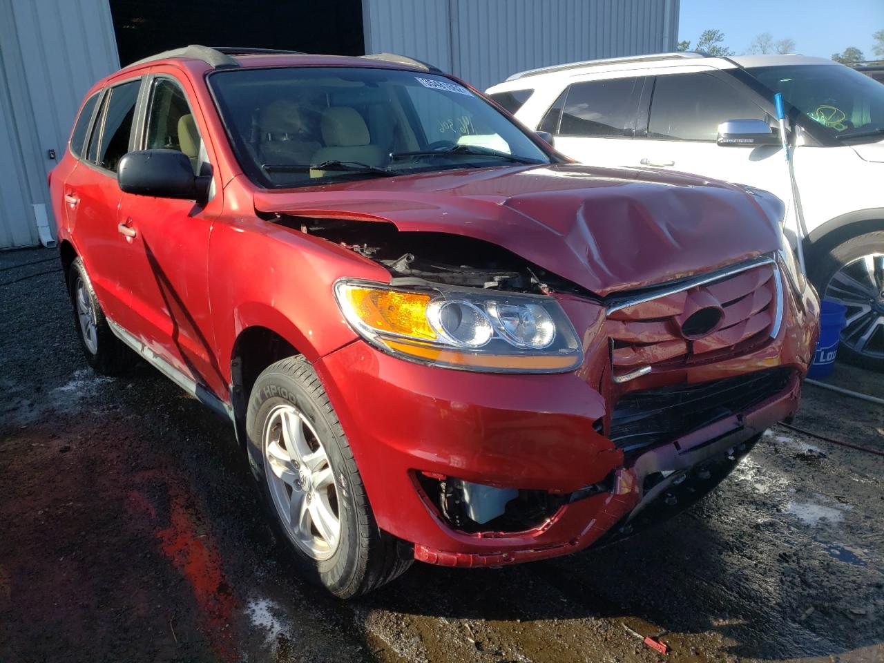 HYUNDAI SANTA FE G 2010 with VIN 5NMSGDAB6AH411030 - Photo from auction