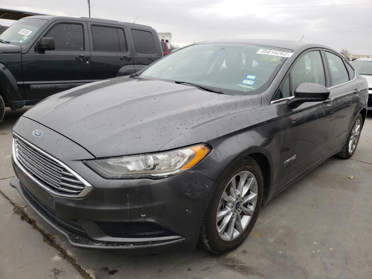 Photo 2 from auction – 2017 FORD FUSION SE with VIN 3FA6P0LU4HR314692