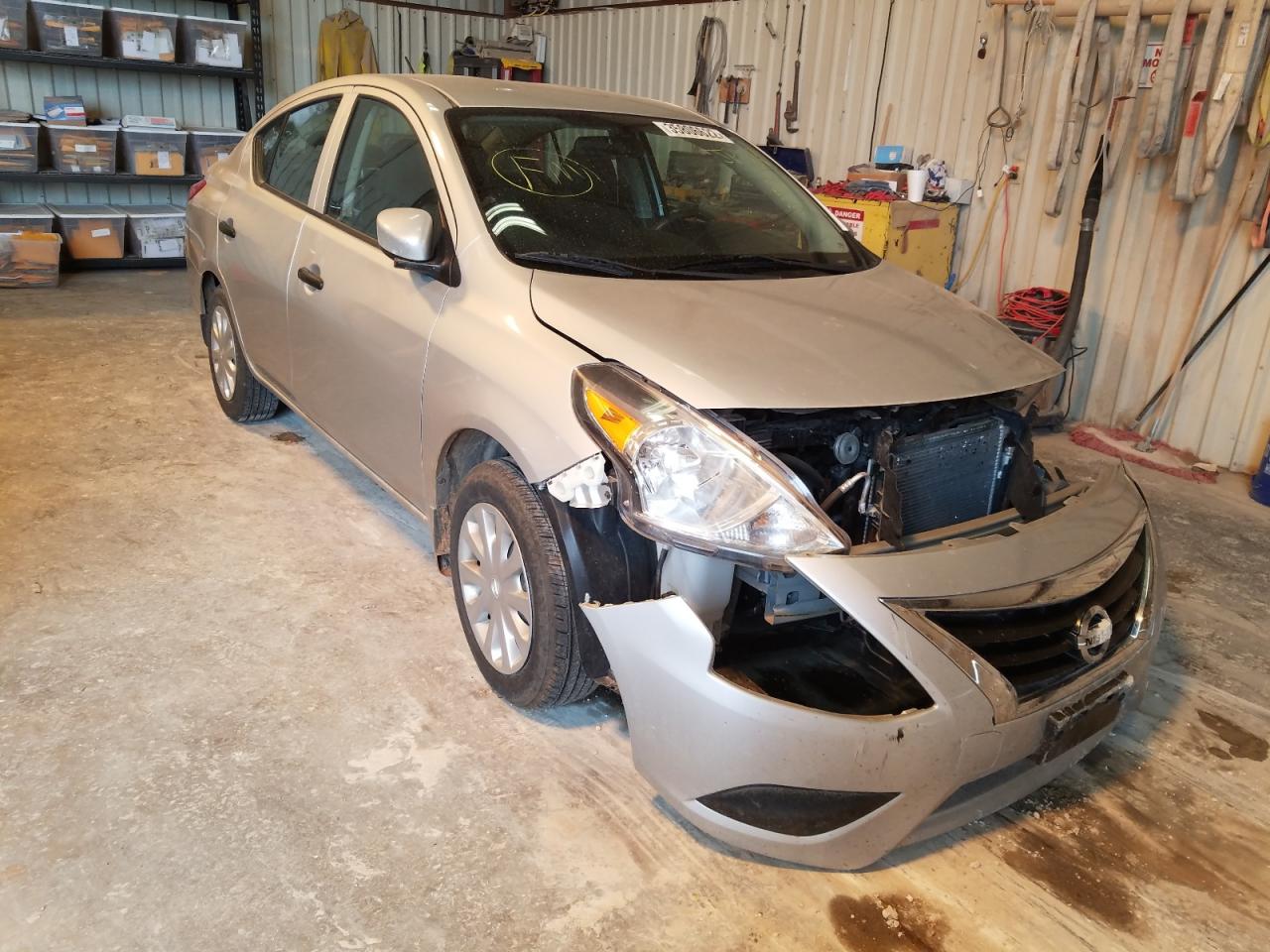 NISSAN VERSA S 2017 with VIN 3N1CN7AP8HL809119 - Photo from auction