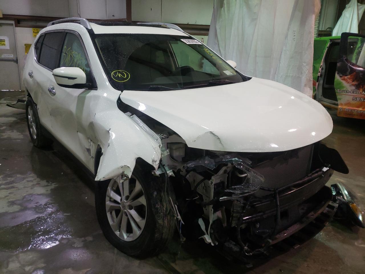 NISSAN ROGUE S 2016 with VIN 5N1AT2MV2GC877154 - Photo from auction