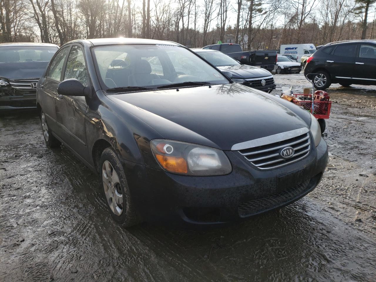 KIA SPECTRA EX 2009 with VIN KNAFE222095640454 - Photo from auction
