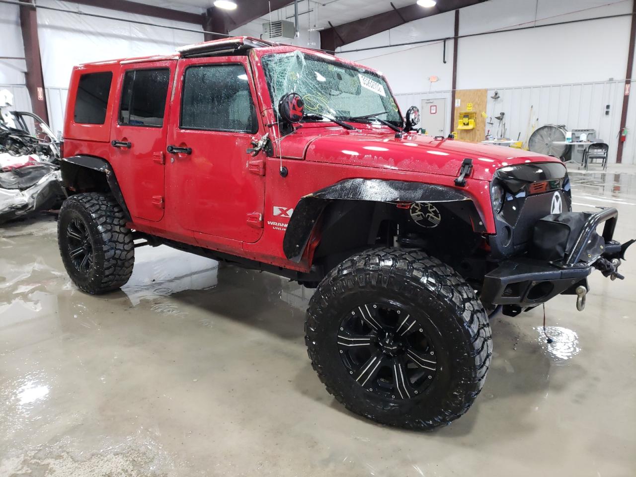 JEEP WRANGLER U 2008 with VIN 1J4GA39148L584870 - Photo from auction