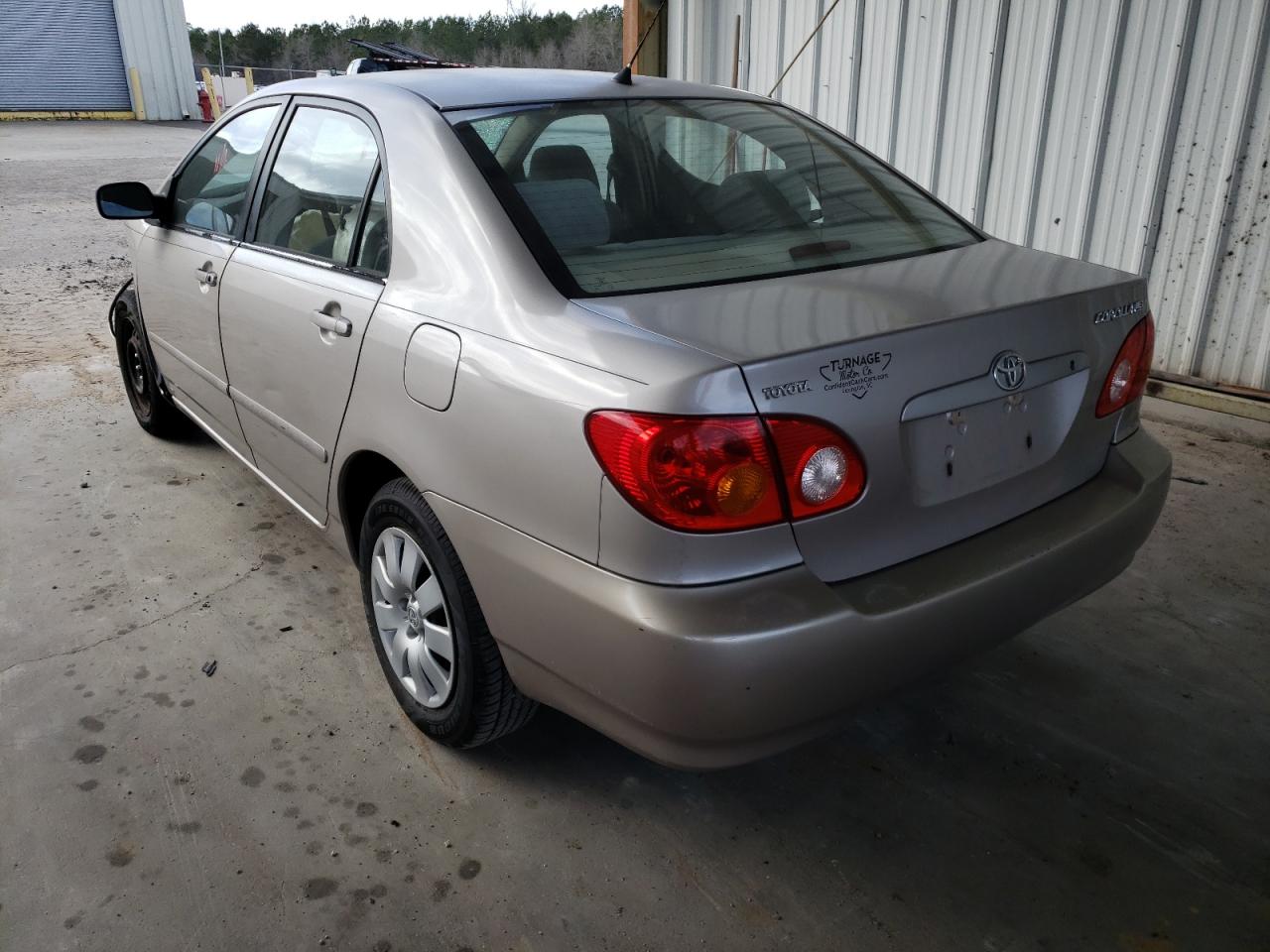 Photo 3 from auction – 2003 TOYOTA COROLLA CE with VIN 1NXBR32E03Z140891