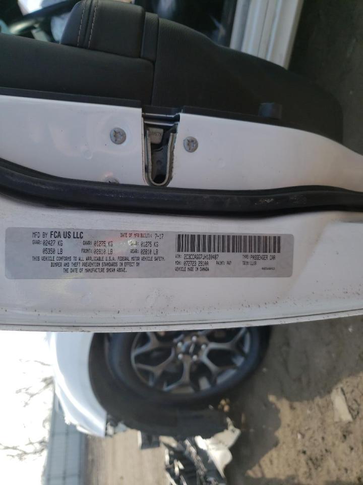 Photo 10 from auction – 2018 CHRYSLER 300 S with VIN 2C3CCAGG7JH120487
