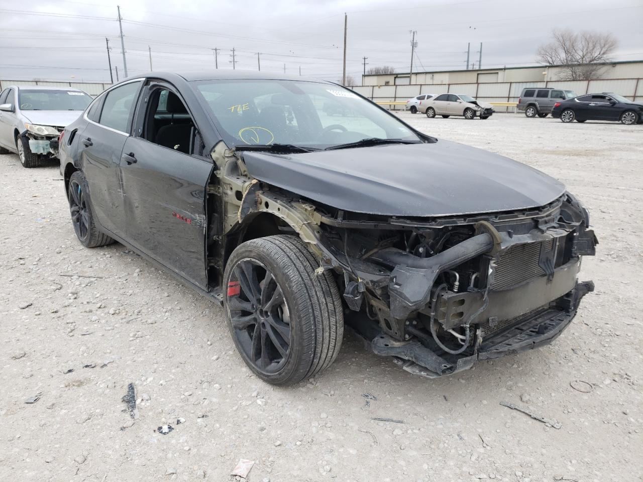 CHEVROLET MALIBU LT 2018 with VIN 1G1ZD5ST3JF229201 - Photo from auction