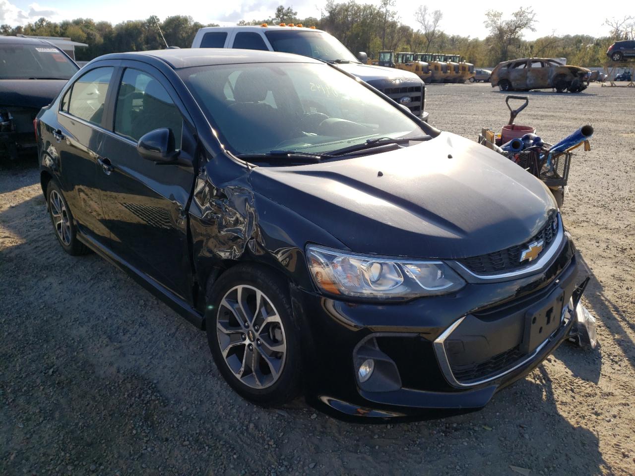 CHEVROLET SONIC LT 2017 with VIN 1G1JD5SH0H4142631 - Photo from auction