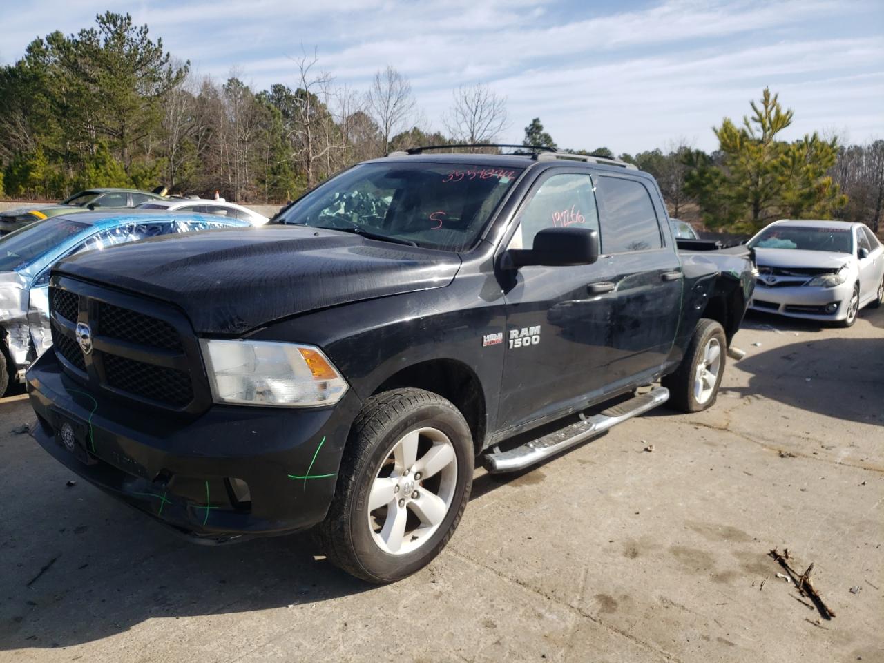 Photo 2 from auction – 2014 RAM 1500 ST with VIN 1C6RR6KT9ES112757
