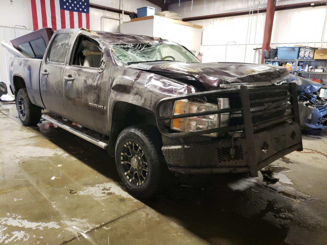 CHEVROLET SILVERADO 2008 with VIN 1GCHK23698F189443 - Photo from auction