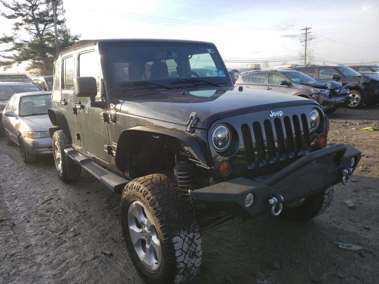 Photo 1 from auction – 2013 JEEP WRANGLER U with VIN 1C4BJWEG1DL569278