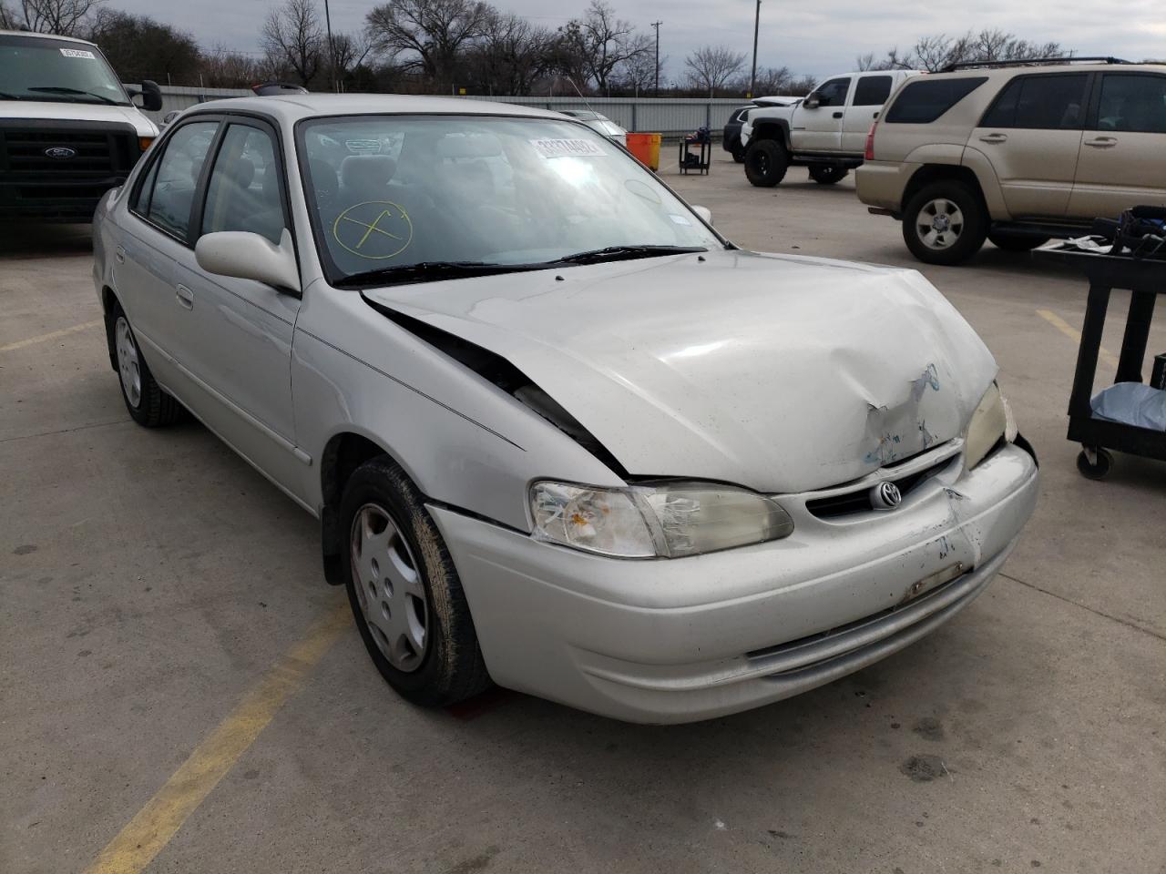 TOYOTA COROLLA VE 2000 with VIN 1NXBR12E0YZ381233 - Photo from auction