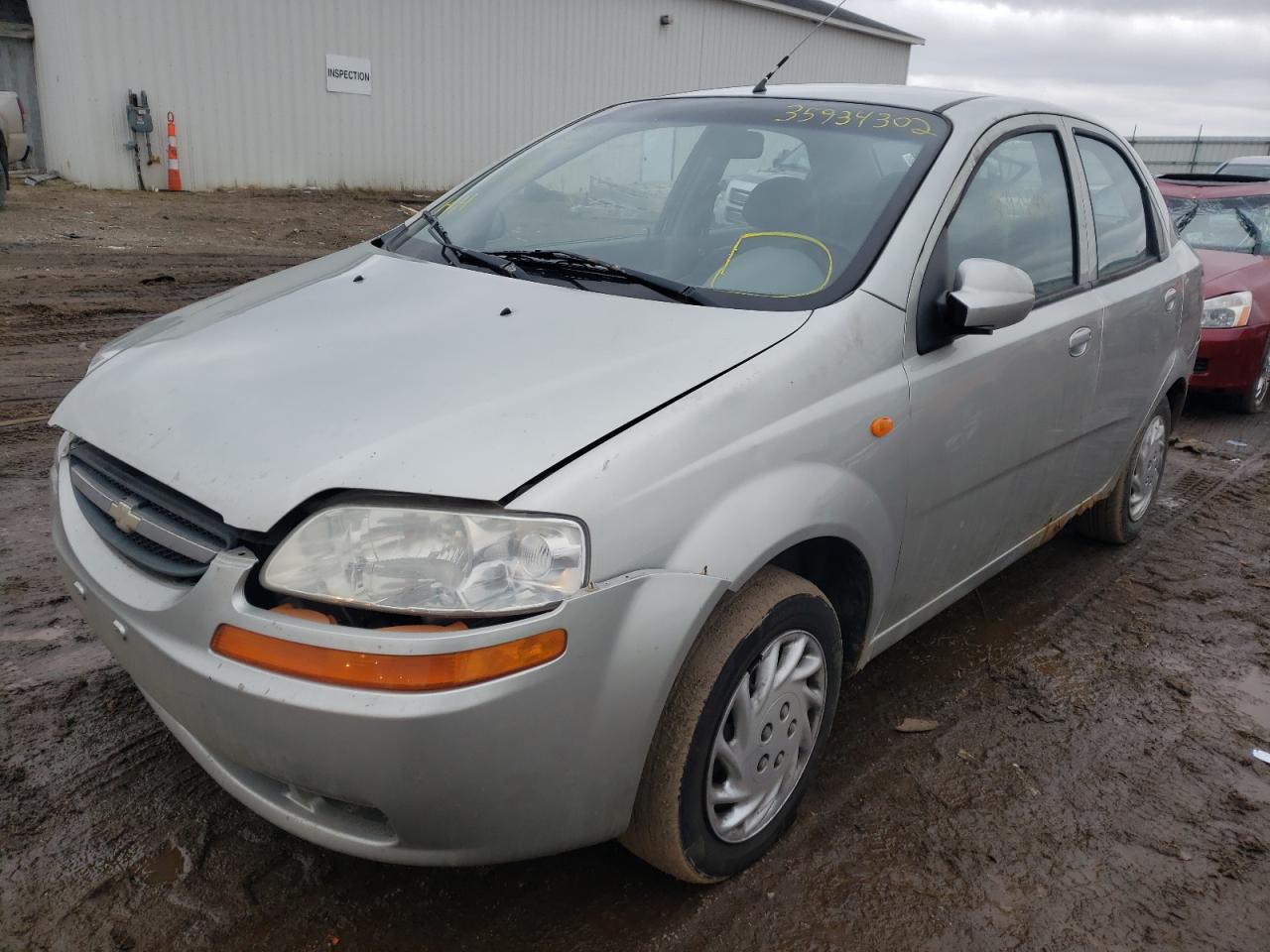Photo 2 from auction – 2004 CHEVROLET AVEO with VIN KL1TD52674B154190