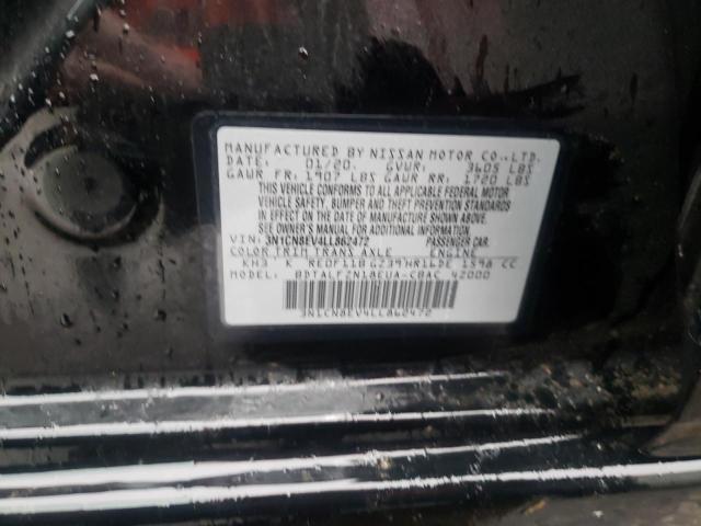 Photo 10 from auction – 2020 NISSAN VERSA SV with VIN 3N1CN8EV4LL862472