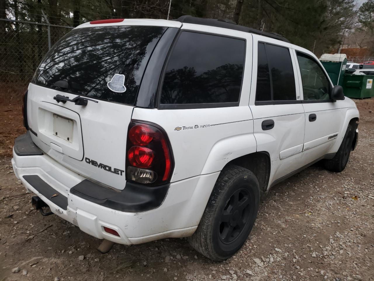 Photo 4 from auction – 2002 CHEVROLET TRAILBLAZE with VIN 1GNDS13S722527224