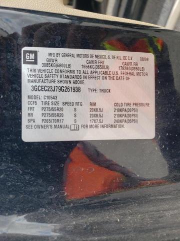 Photo 10 from auction – 2009 CHEVROLET SILVERADO with VIN 3GCEC23J79G261938