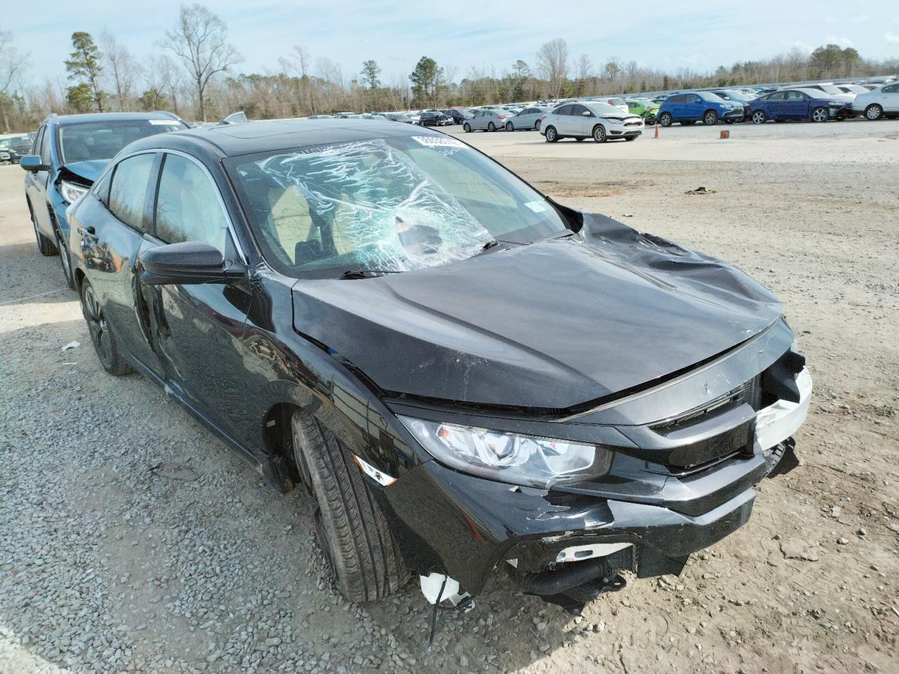 Photo 1 from auction – 2018 HONDA CIVIC EX with VIN SHHFK7H54JU421511