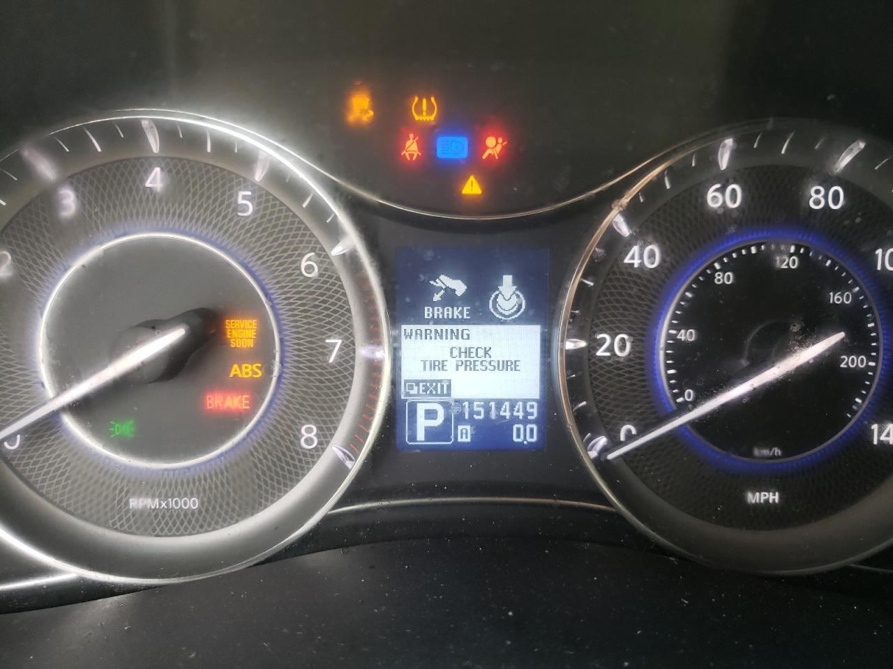 Photo 8 from auction – 2012 INFINITI QX56 with VIN JN8AZ2NF6C9519061
