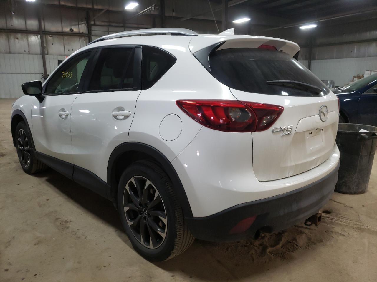 Photo 3 from auction – 2016 MAZDA CX-5 GT with VIN JM3KE4DYXG0642809
