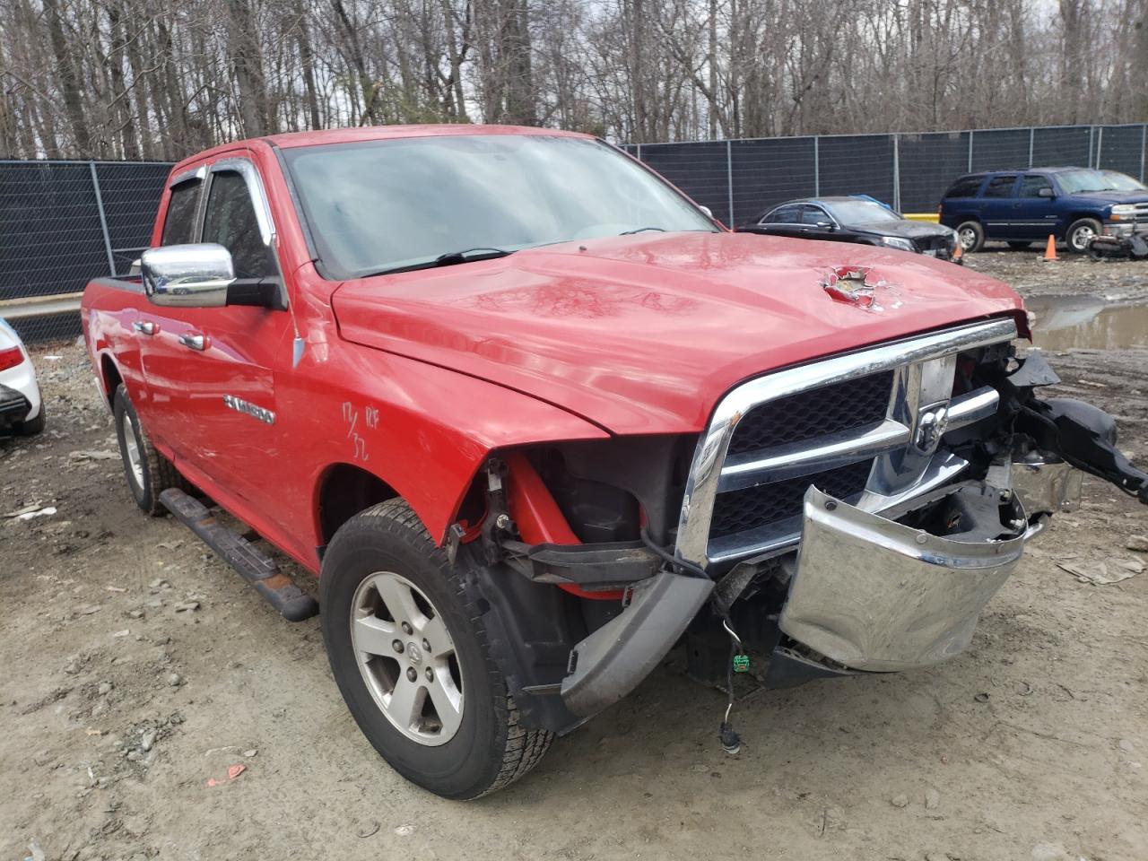 DODGE RAM 1500 S 2012 with VIN 1C6RD6GP9CS292197 - Photo from auction