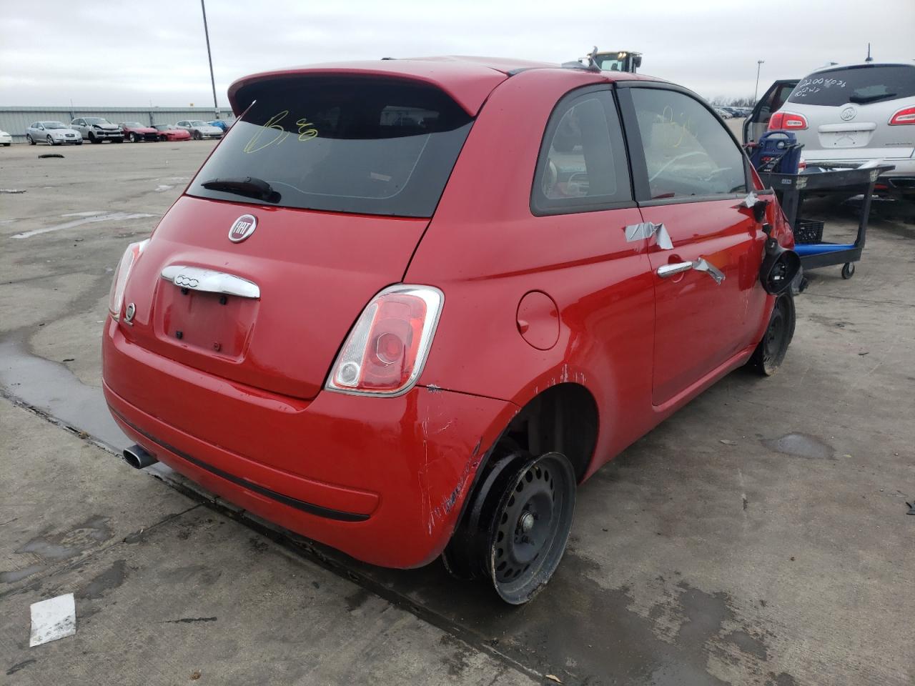 Photo 4 from auction – 2013 FIAT 500 POP with VIN 3C3CFFAR1DT698417
