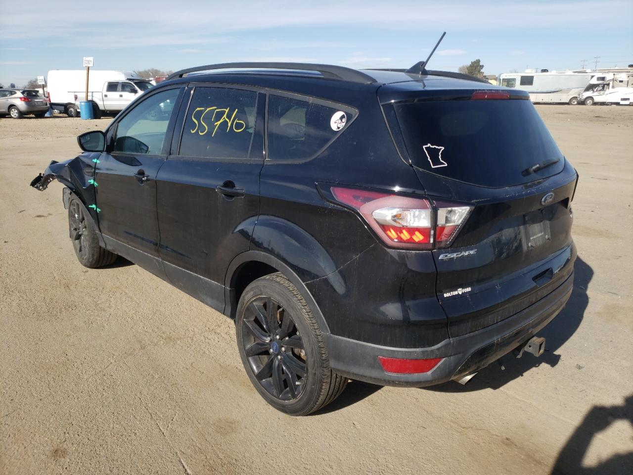 Photo 3 from auction – 2018 FORD ESCAPE SE with VIN 1FMCU0GD8JUA79367