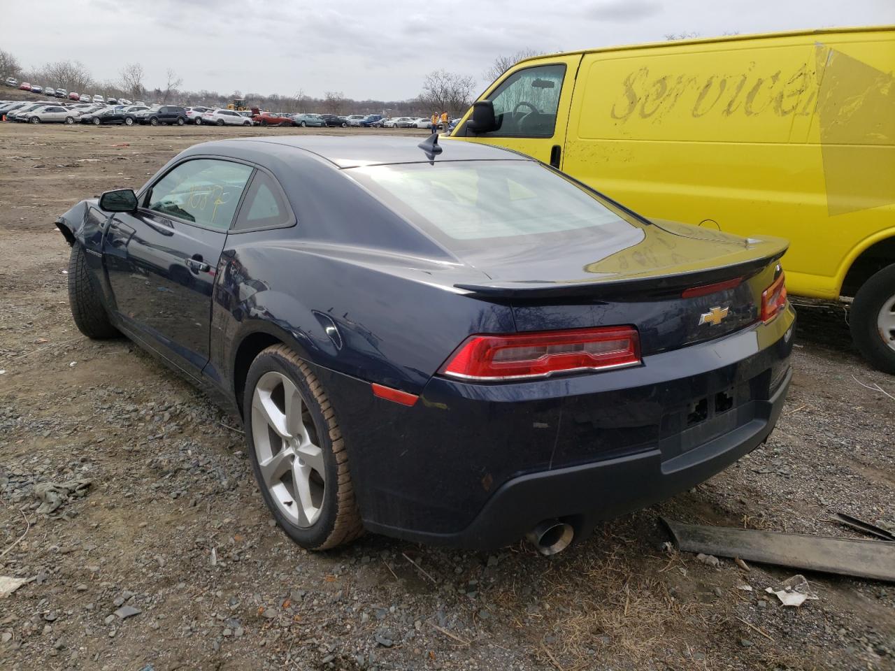 Photo 3 from auction – 2015 CHEVROLET CAMARO LT with VIN 2G1FD1E31F9306977