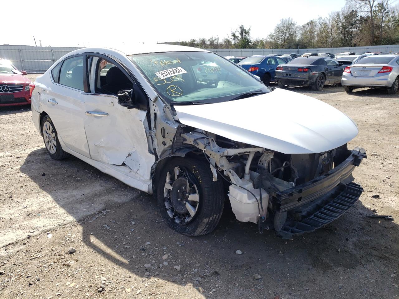 Photo 1 from auction – 2017 NISSAN SENTRA S with VIN 3N1AB7AP6HY292602