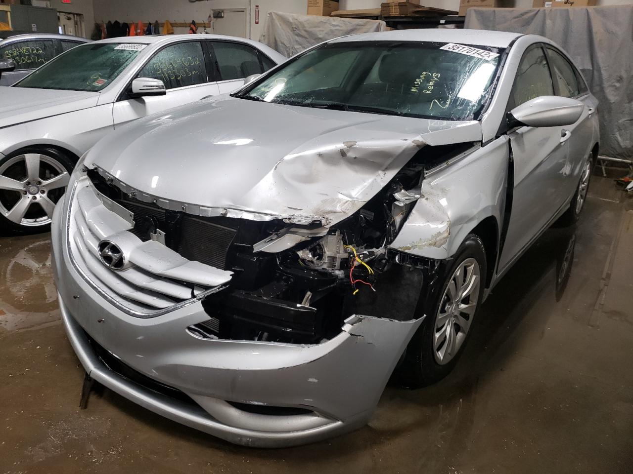 Photo 2 from auction – 2011 HYUNDAI SONATA GLS with VIN 5NPEB4AC6BH233385