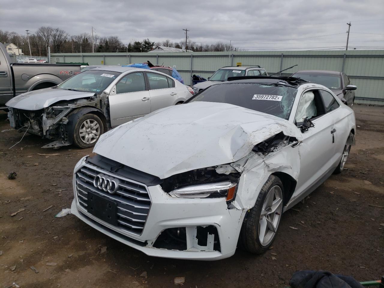 Photo 2 from auction – 2018 AUDI A5 PREMIUM with VIN WAUSNAF57JA067545