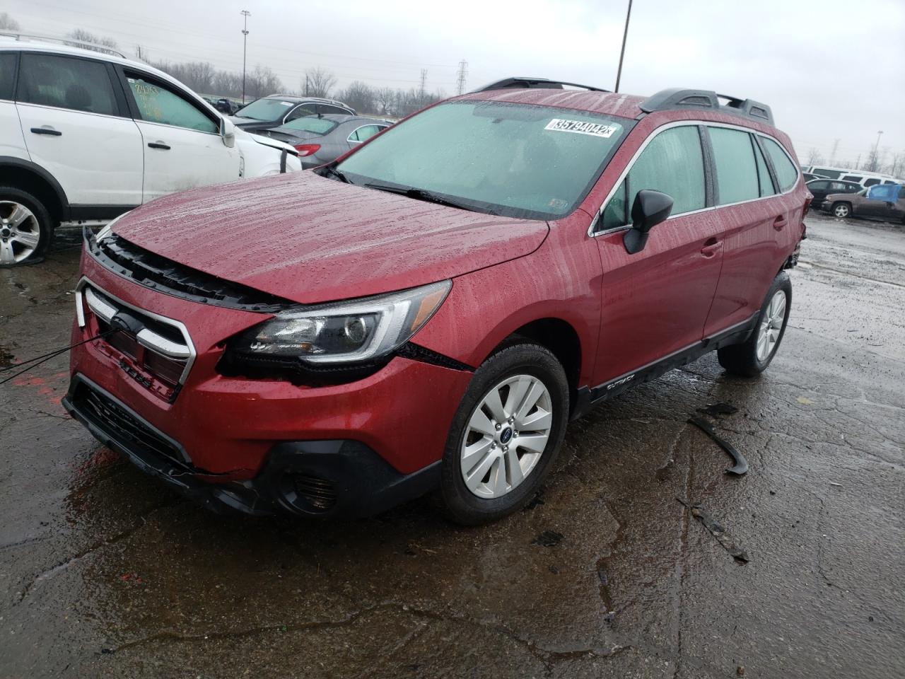 Photo 2 from auction – 2018 SUBARU OUTBACK 2. with VIN 4S4BSAAC4J3237958