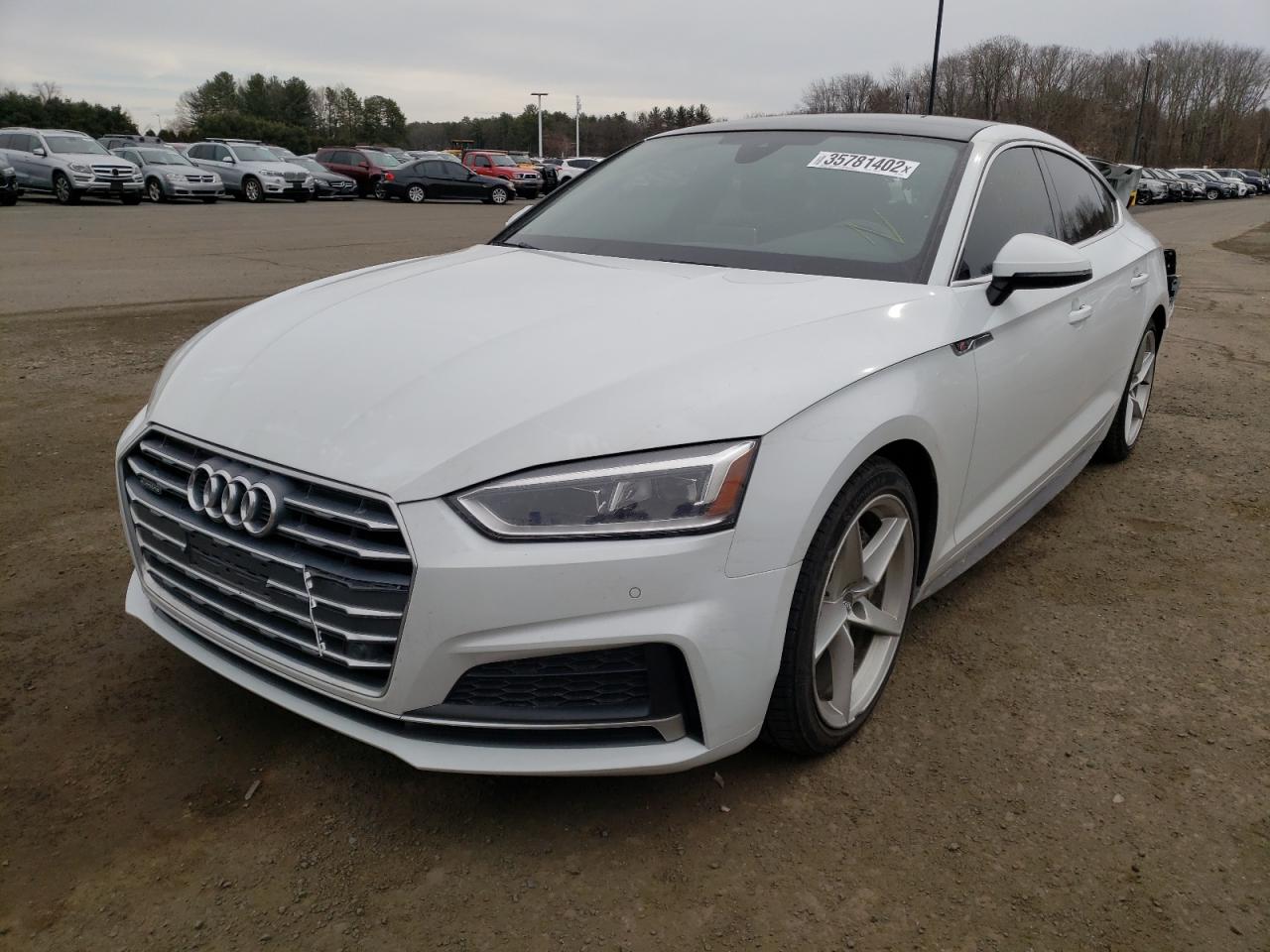 Photo 2 from auction – 2018 AUDI A5 PREMIUM with VIN WAUENCF52JA059720