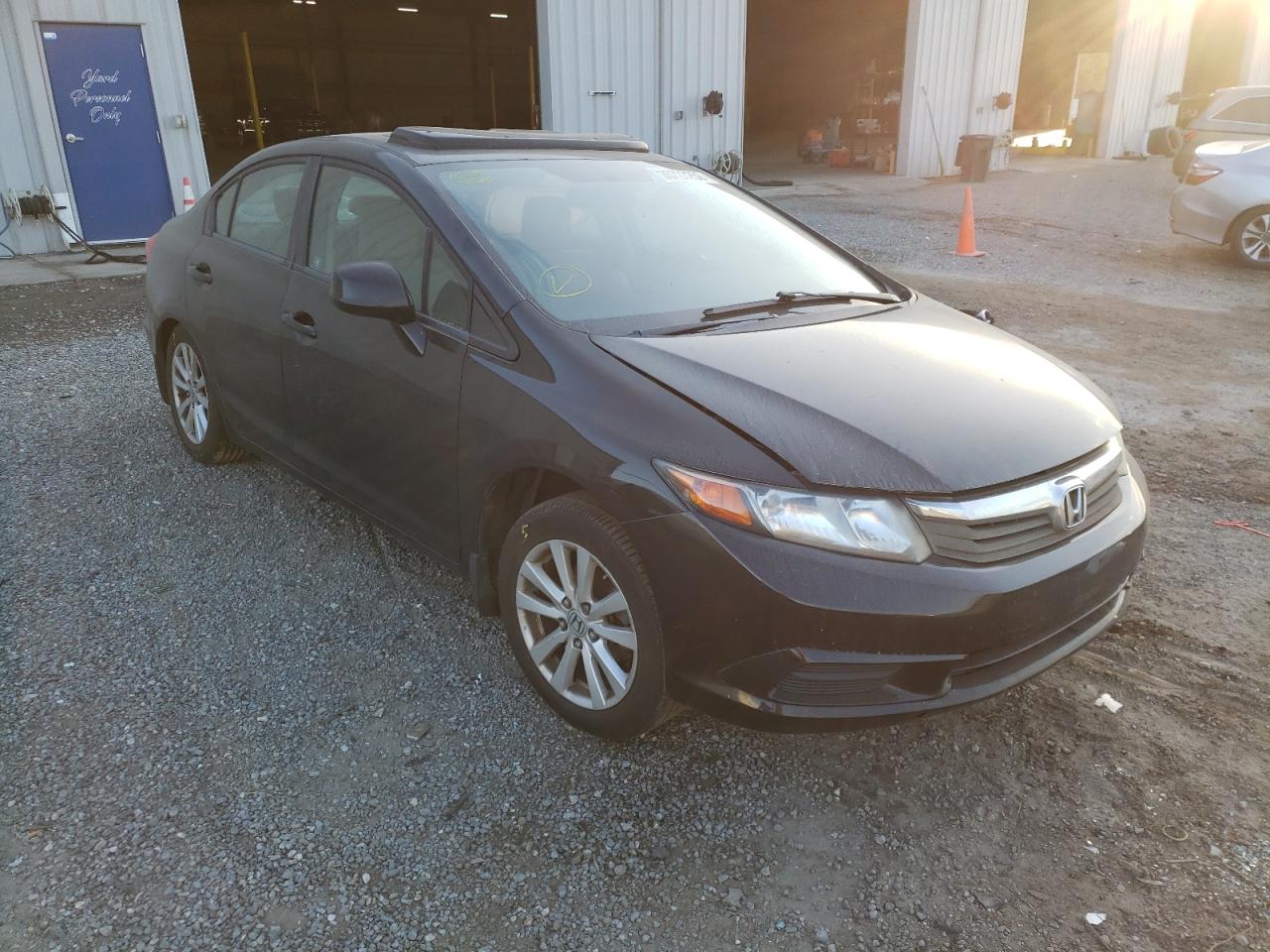 HONDA CIVIC EX 2012 with VIN 2HGFB2F85CH508074 - Photo from auction