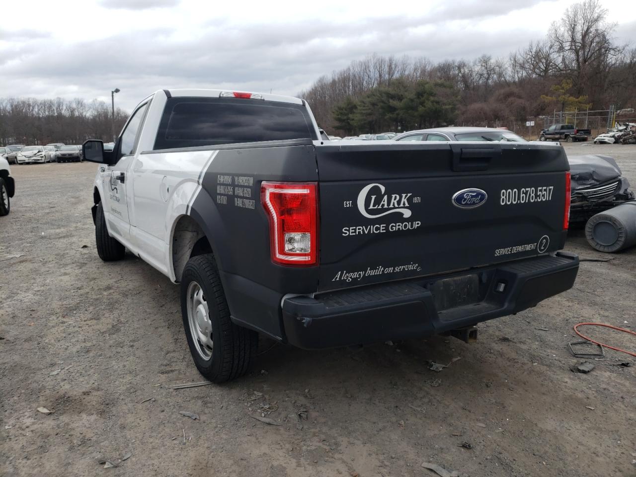 Photo 3 from auction – 2017 FORD F150 with VIN 1FTMF1C85HKC57467