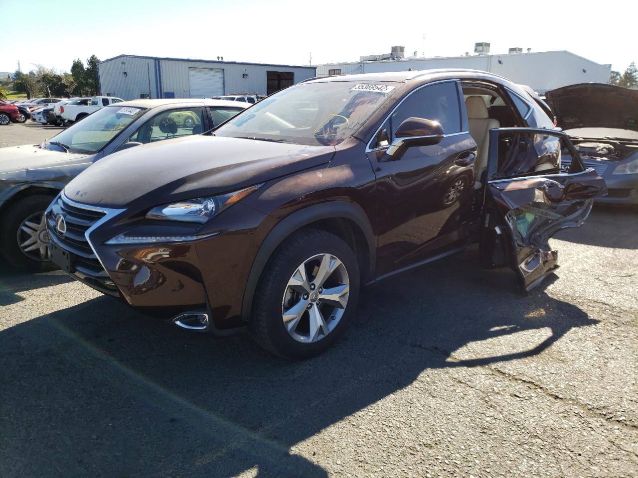 Photo 2 from auction – 2017 LEXUS NX 200T BA with VIN JTJYARBZ2H2062979