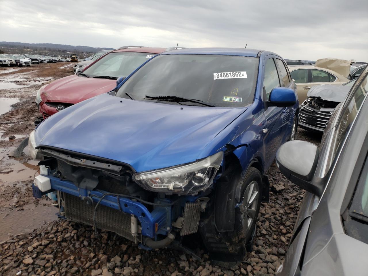 Photo 2 from auction – 2015 MITSUBISHI OUTLANDER with VIN 4A4AP3AU6FE013441