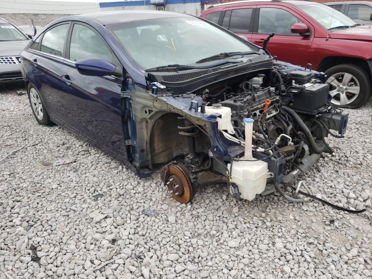 HYUNDAI SONATA GLS 2011 with VIN 5NPEB4AC9BH094644 - Photo from auction