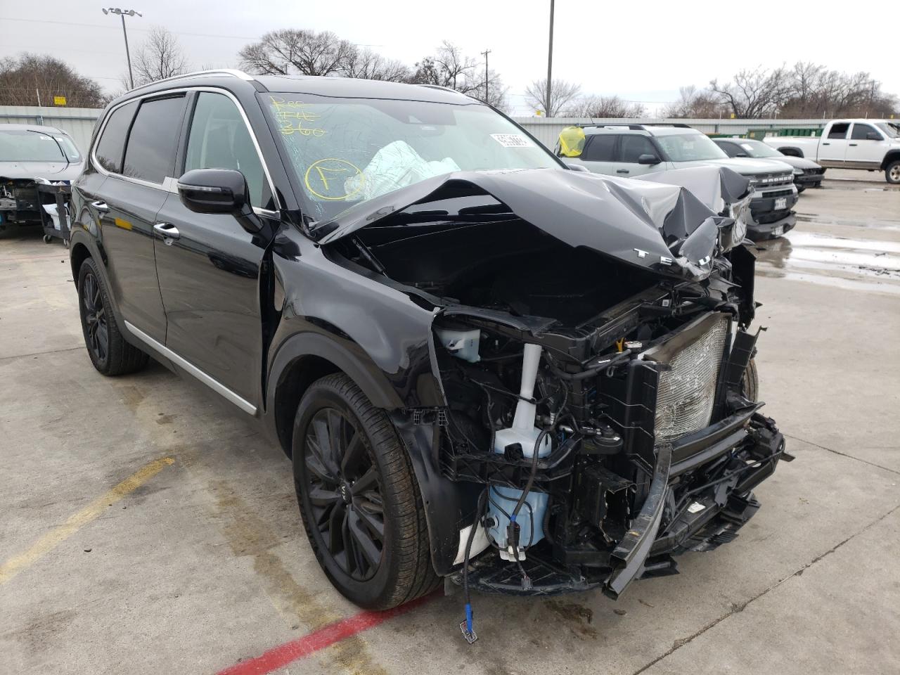 KIA TELLURIDE 2021 with VIN 5XYP5DHC7MG096344 - Photo from auction
