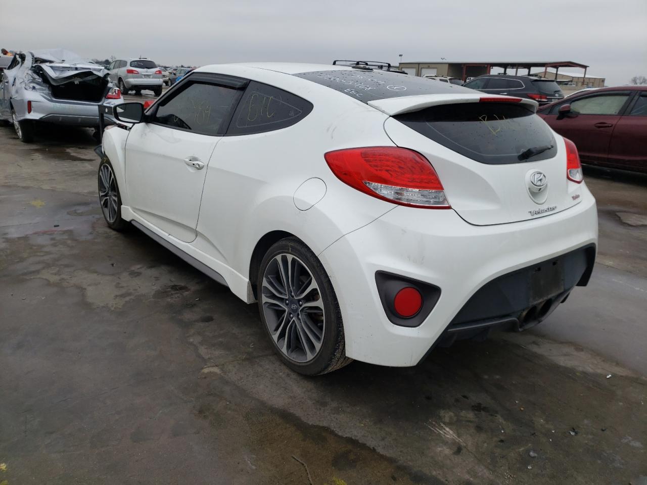 Photo 3 from auction – 2017 HYUNDAI VELOSTER T with VIN KMHTC6AE1HU310305