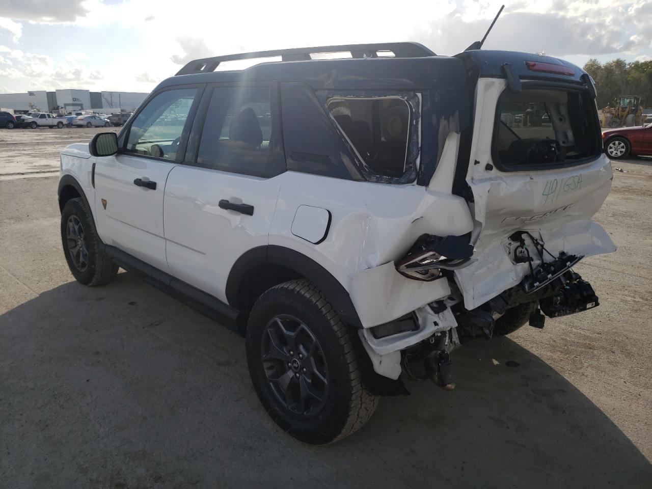Photo 3 from auction – 2021 FORD BRONCO SPO with VIN 3FMCR9D96MRB17583