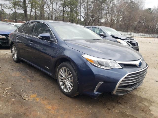 TOYOTA AVALON HYB 2017 with VIN 4T1BD1EB7HU058281 - Photo from auction