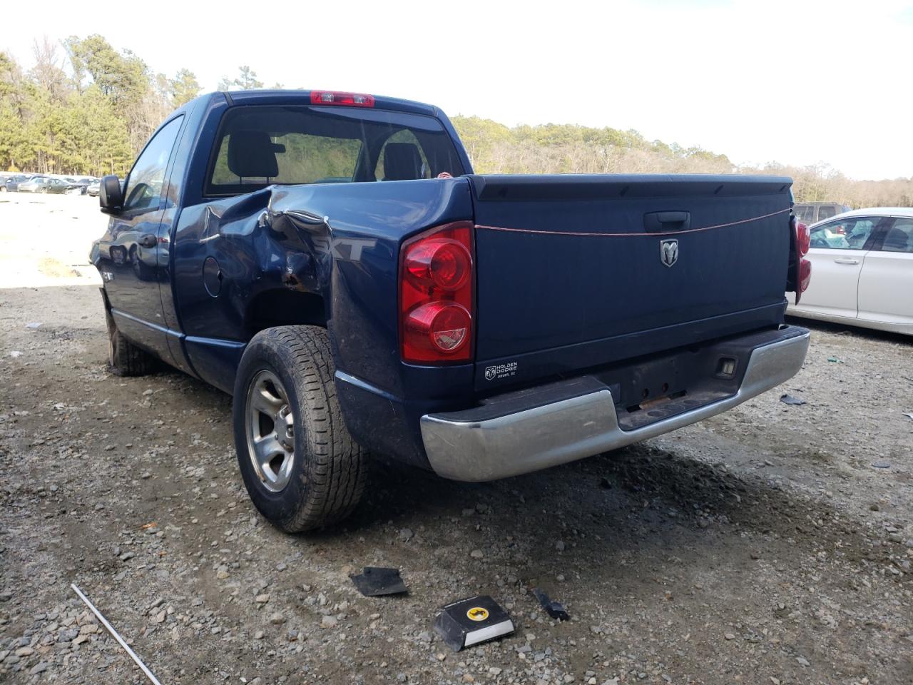Photo 3 from auction – 2008 DODGE RAM 1500 S with VIN 1D7HA16K98J229853
