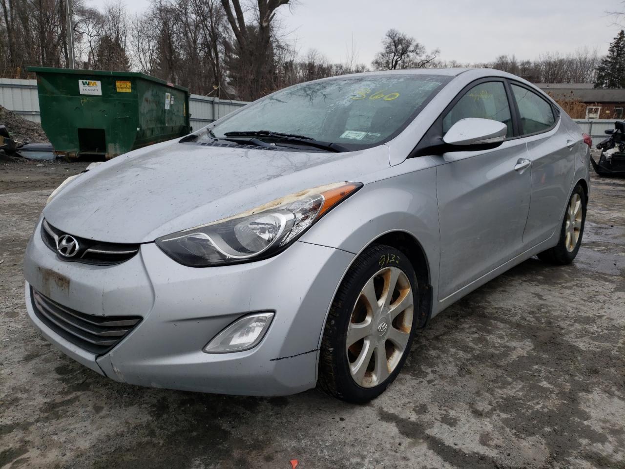 Photo 2 from auction – 2012 HYUNDAI ELANTRA GL with VIN 5NPDH4AE3CH150378
