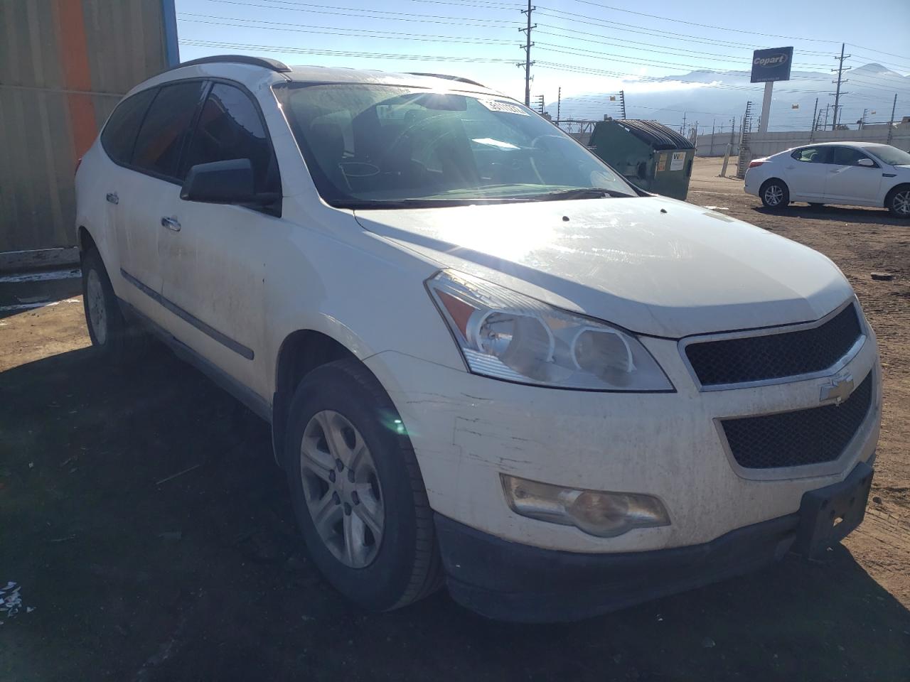 CHEVROLET TRAVERSE L 2012 with VIN 1GNKRFED4CJ378986 - Photo from auction