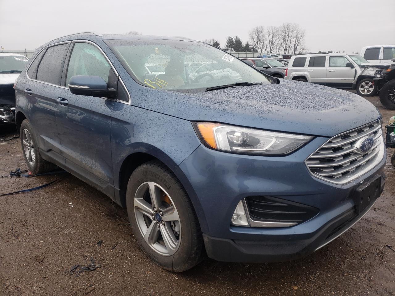 FORD EDGE SEL 2019 with VIN 2FMPK3J96KBB73154 - Photo from auction