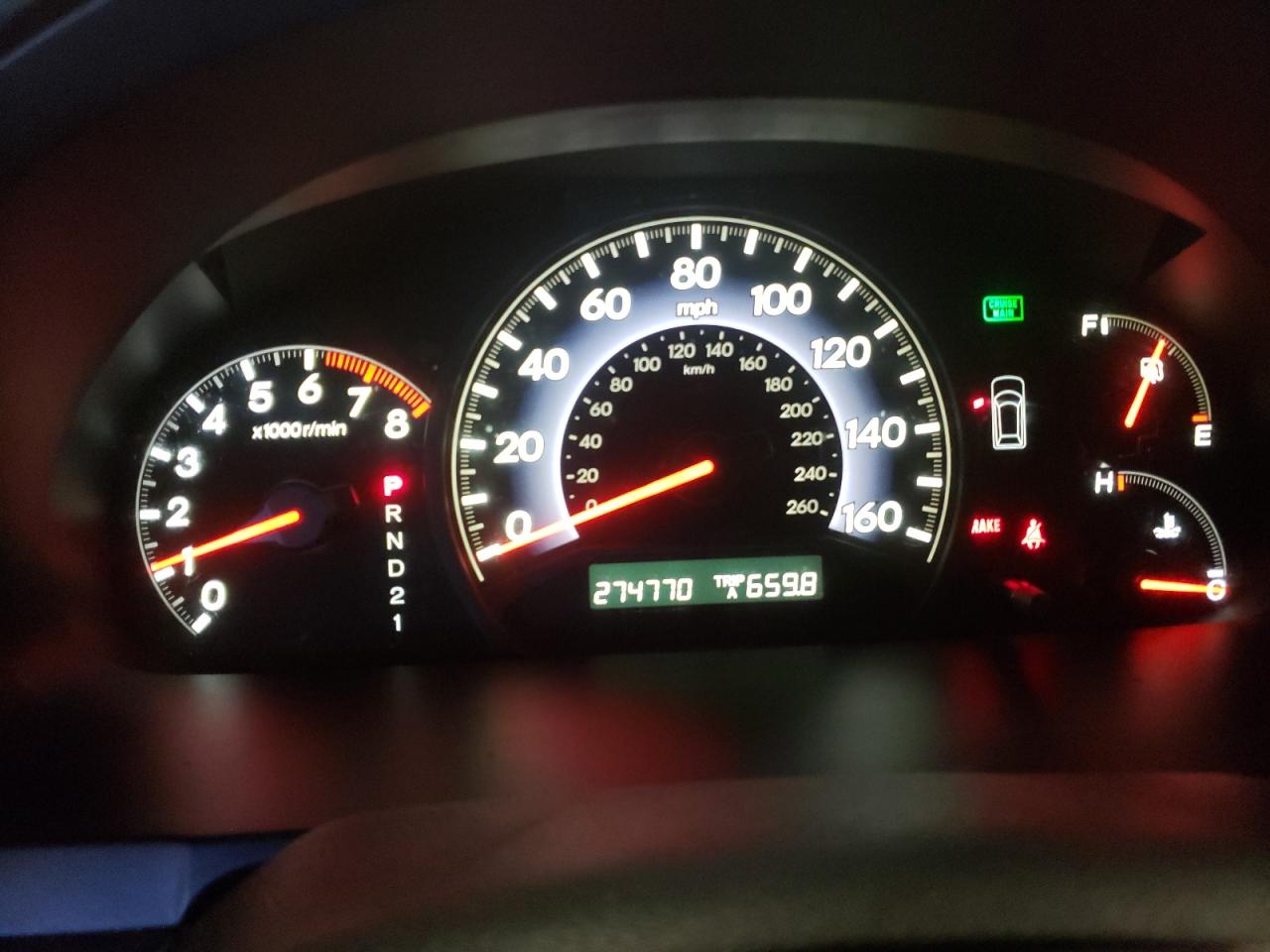 Photo 8 from auction – 2006 HONDA ODYSSEY EX with VIN 5FNRL38416B066140