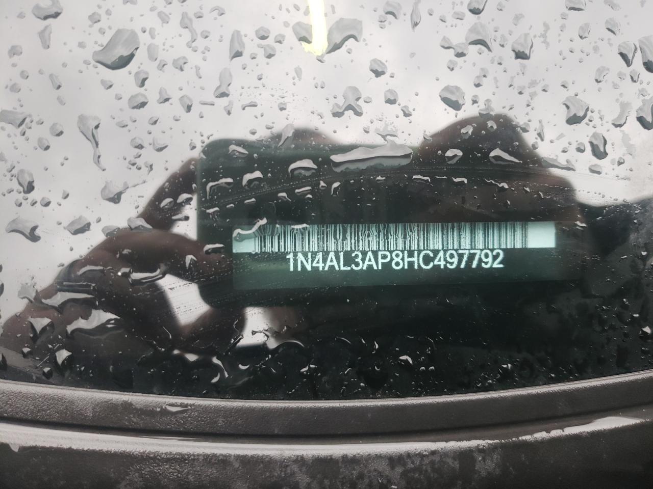 Photo 10 from auction – 2017 NISSAN ALTIMA 2.5 with VIN 1N4AL3AP8HC497792