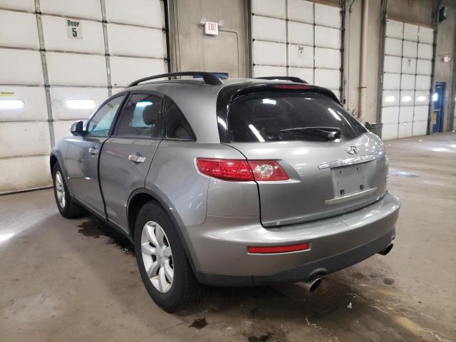Photo 3 from auction – 2005 INFINITI FX35 with VIN JNRAS08W75X213291