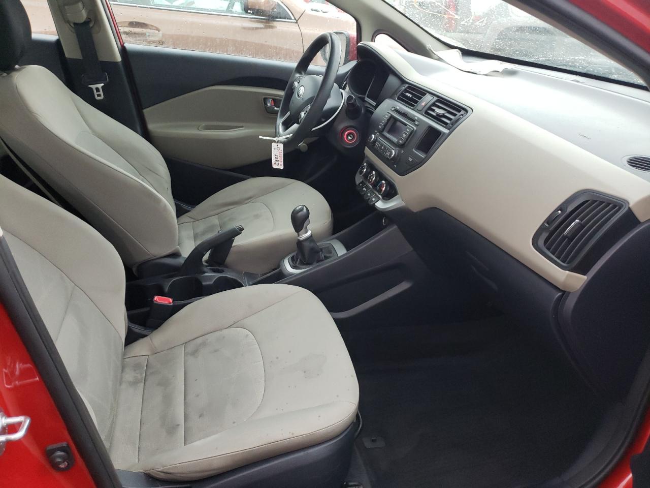 Photo 5 from auction – 2014 KIA RIO LX with VIN KNADM4A33E6411089