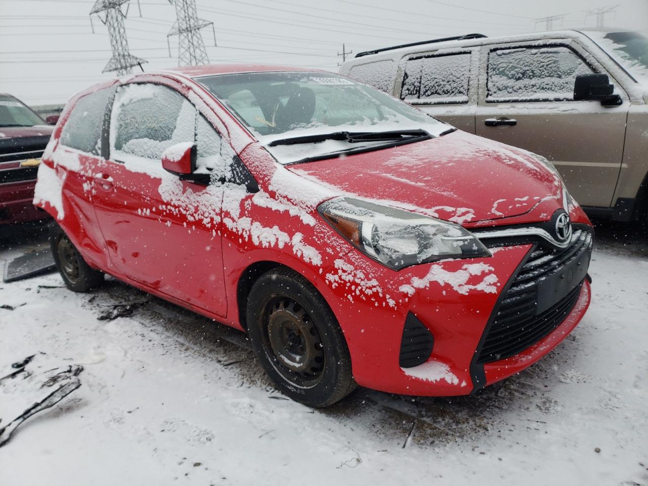 TOYOTA YARIS 2015 with VIN VNKJTUD32FA034703 - Photo from auction