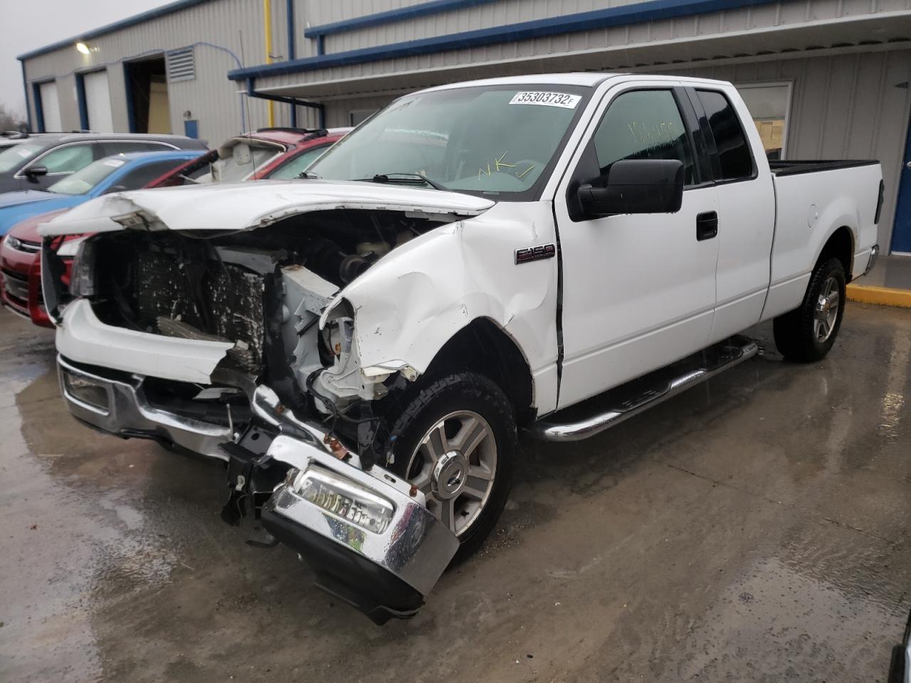 Photo 2 from auction – 2005 FORD F150 with VIN 1FTPX12575FB70241