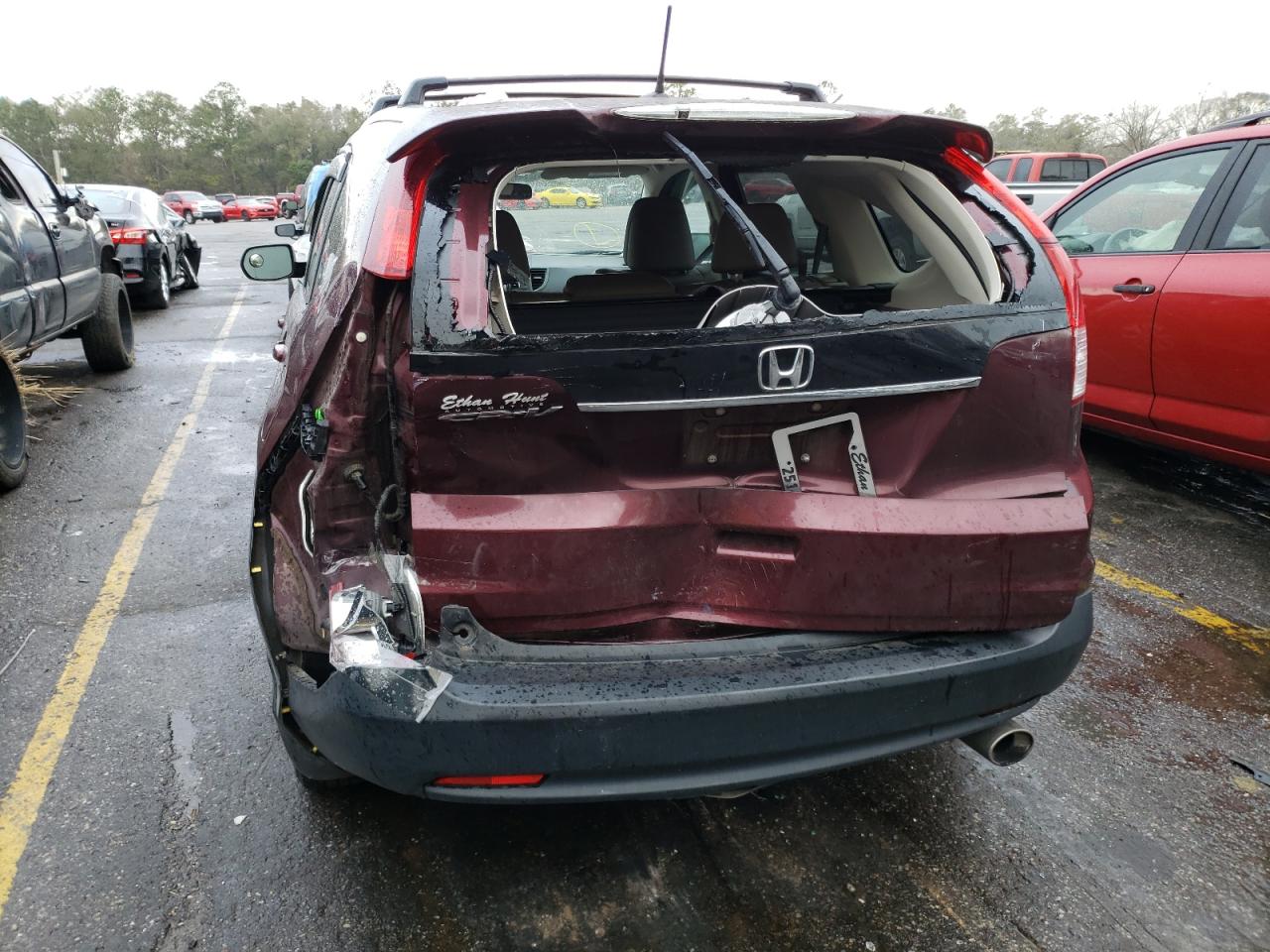 Photo 9 from auction – 2012 HONDA CR-V EXL with VIN 5J6RM3H71CL016817